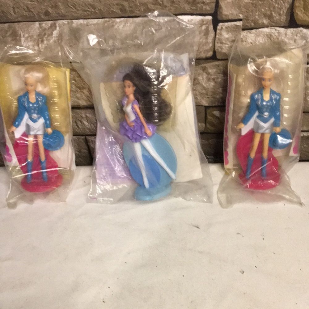 1992 McDonalds Happy Meal Barbie Toys